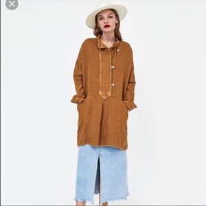 Zara linen dress